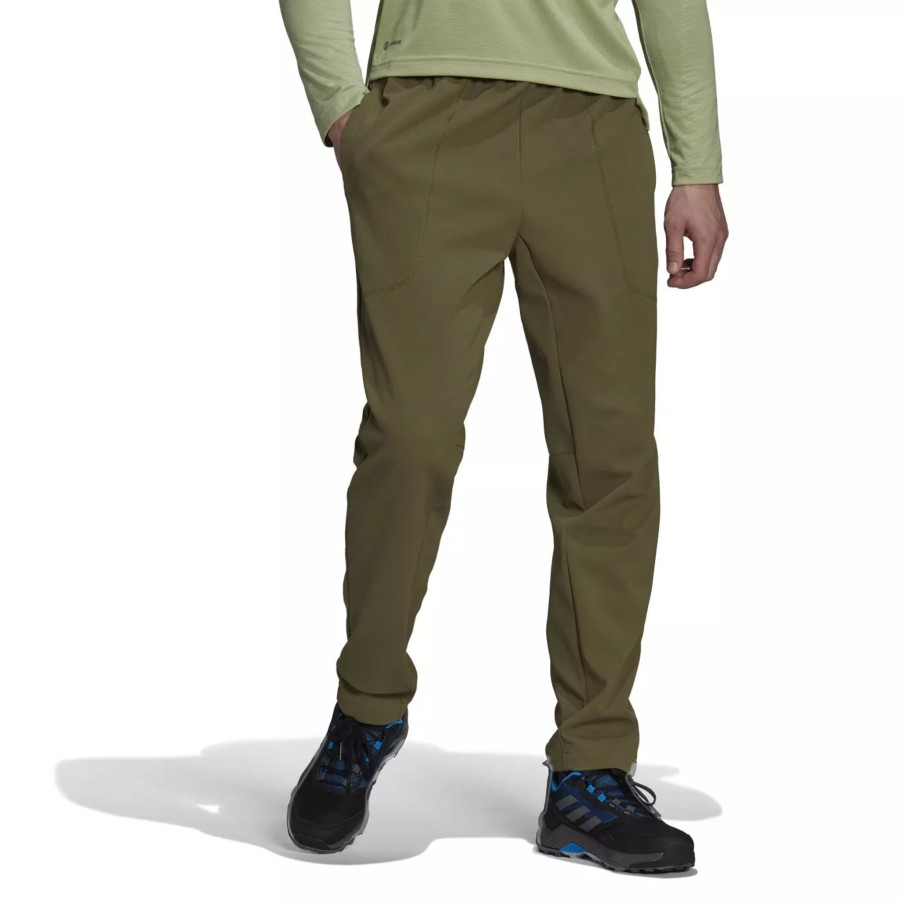 Spodnie Meskie ADIDAS | Meskie Spodnie Adidas Mt Pants Ha2299 Oliwkowy