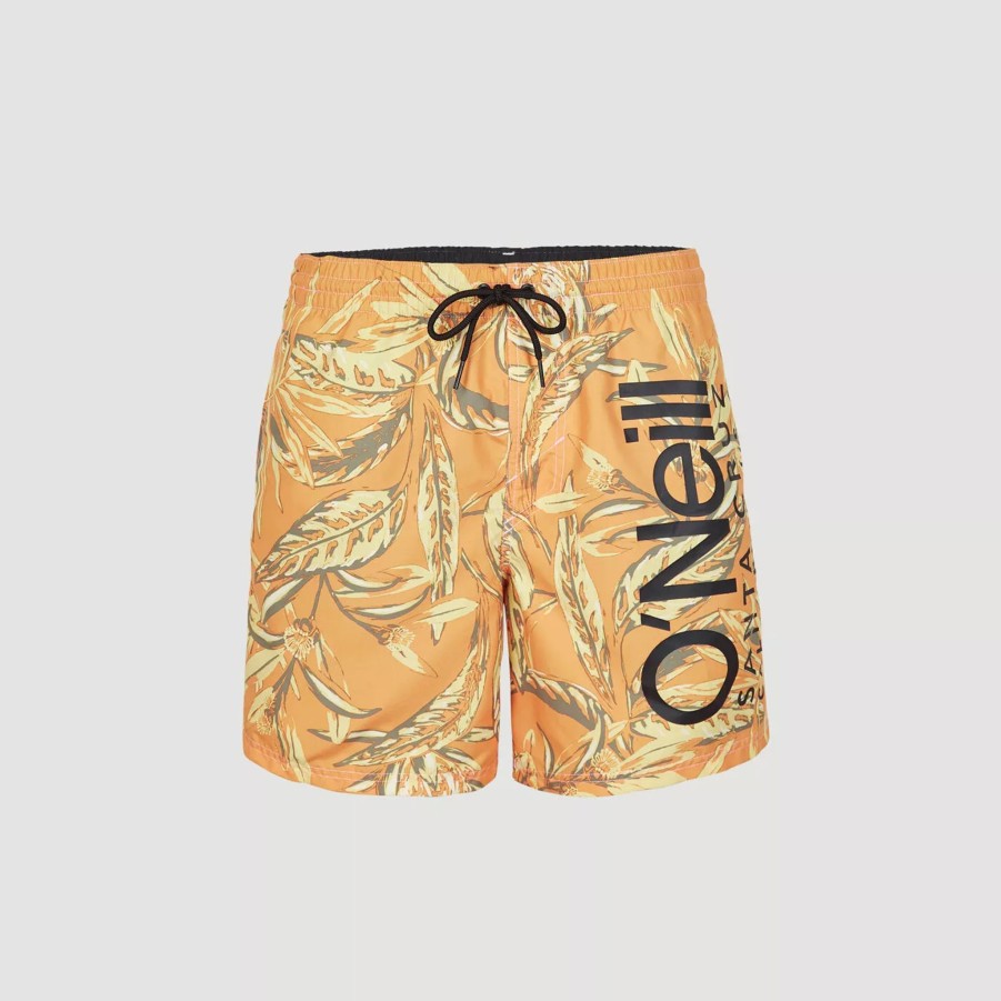 Szorty I Bokserki Kapielowe Meskie O'NEILL | Meskie Szorty O'Neill Cali Floral 16'' Swim Shorts 2800070-32519 Zolty