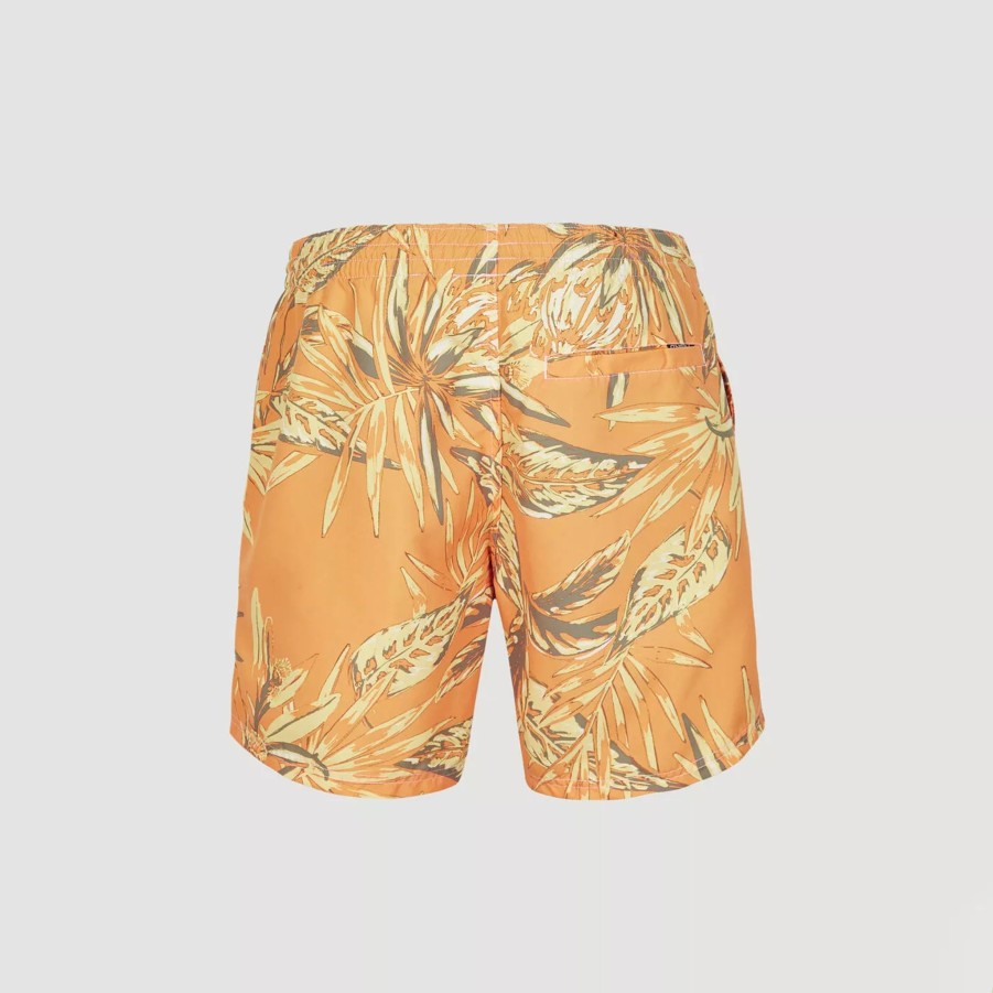 Szorty I Bokserki Kapielowe Meskie O'NEILL | Meskie Szorty O'Neill Cali Floral 16'' Swim Shorts 2800070-32519 Zolty