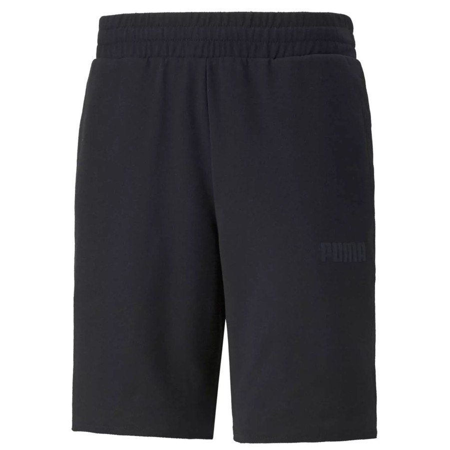 Krotkie Spodenki Meskie PUMA | Meskie Spodenki Puma Modern Basics Sweat Shorts 9" Tr Puma Bl 84844501 Czarny