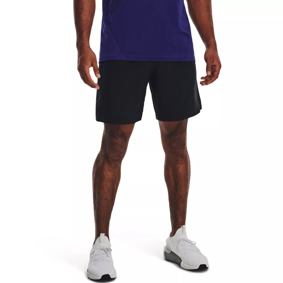 Krotkie Spodenki Meskie UNDER ARMOUR | Meskie Spodenki Under Armour Ua Woven Graphic Shorts 1370388-005 Czarny