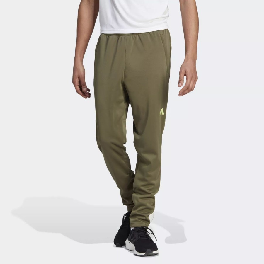 Spodnie Meskie ADIDAS | Meskie Spodnie Adidas Tr-Es+ Pant Ij9611 Oliwkowy