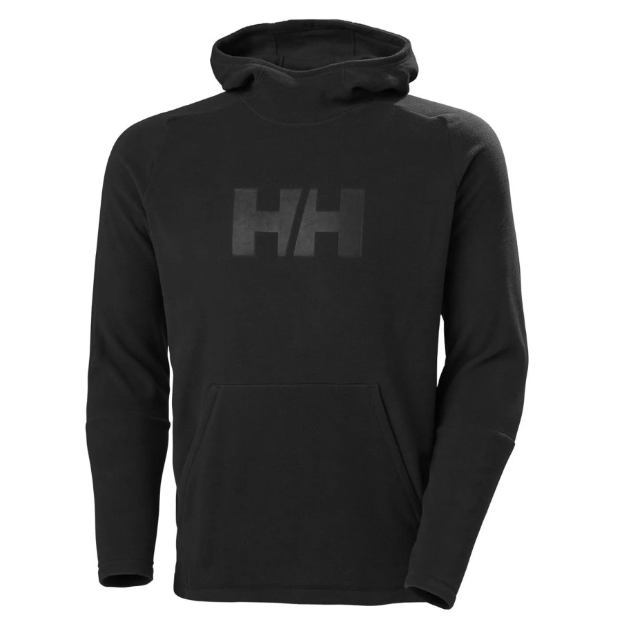 Bluzy Meskie HELLY HANSEN | Meska Bluza Helly Hansen Daybreaker Logo Hoodie 51893_990 Czarny