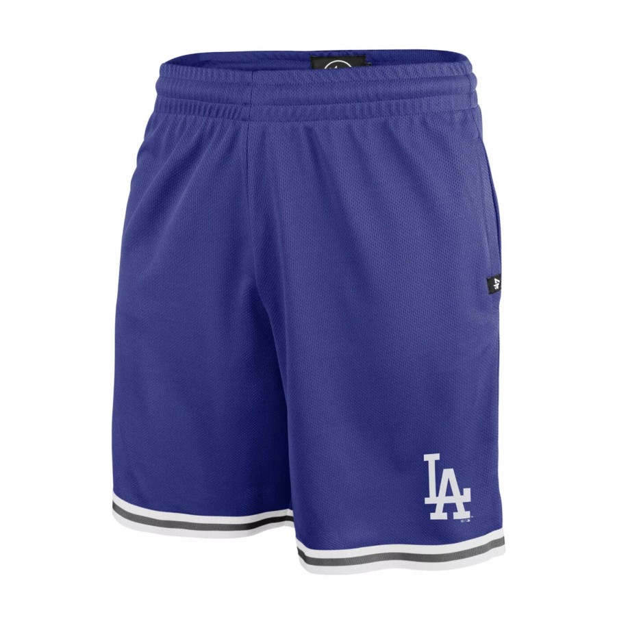 Krotkie Spodenki Meskie 47 | Meskie Spodenki 47 Mlb Los Angeles Dodgers Back Court 47 Grafton Shor Bb012Pembgs549865Ry Granatowy