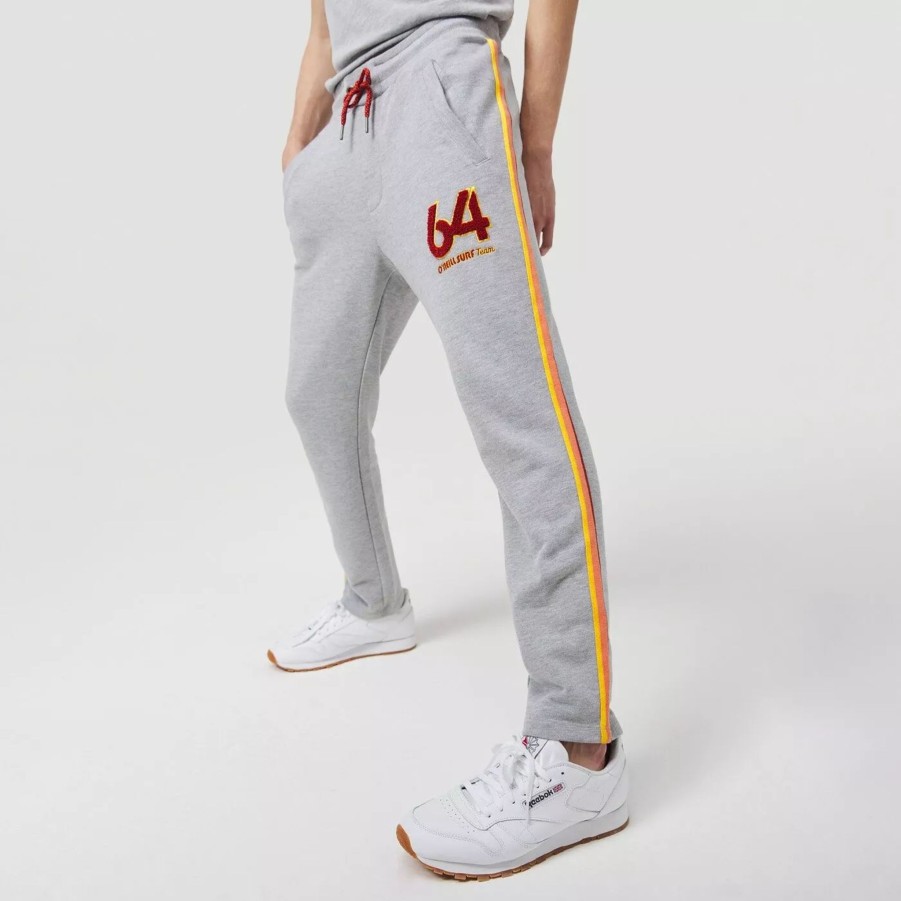 Spodnie Meskie O'NEILL | Meskie Spodnie O'Neill Lm Surf Team Jogger Pants 0A2718-8001 Srebrny