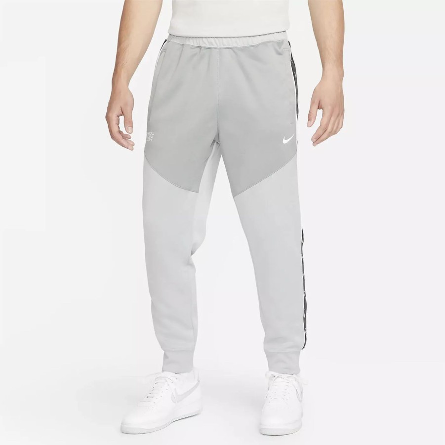 Spodnie Meskie NIKE | Meskie Spodnie Nike M Nsw Repeat Sw Pk Jogger Dx2027-077 Szary