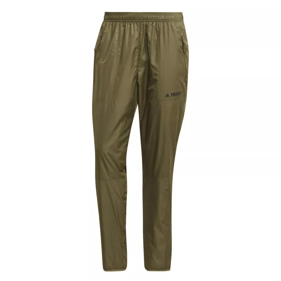 Spodnie Meskie ADIDAS | Meskie Spodnie Adidas Multi Wind Pant Hi1605 Oliwkowy