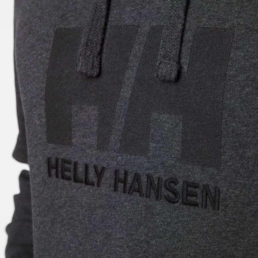 Bluzy Meskie HELLY HANSEN | Meska Bluza Helly Hansen Hh Logo Hoodie 33977_981 Szary