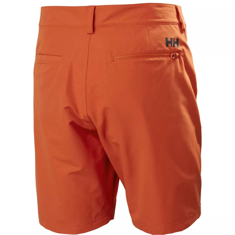 Krotkie Spodenki Meskie HELLY HANSEN | Meskie Spodenki Helly Hansen Hp Qd Club Shorts 10" 2.0 34271_300 Pomaranczowy