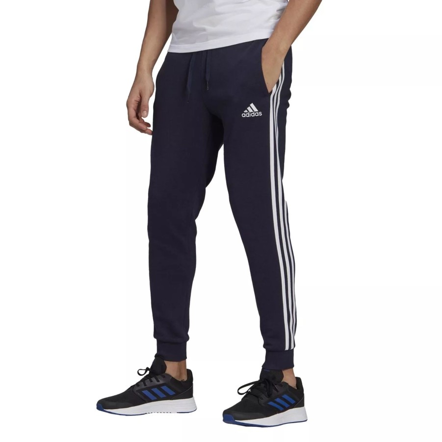 Spodnie Meskie ADIDAS | Meskie Spodnie Adidas M 3S Fl F Pt Gm1090 Granatowy