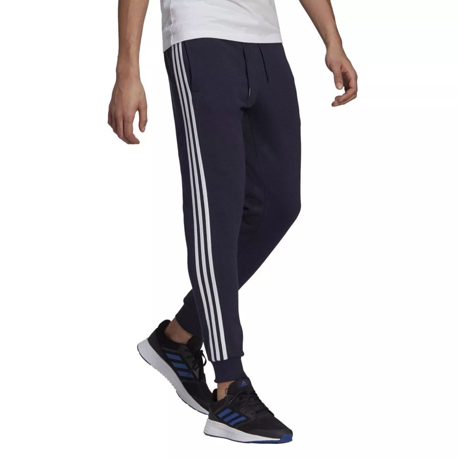 Spodnie Meskie ADIDAS | Meskie Spodnie Adidas M 3S Fl F Pt Gm1090 Granatowy