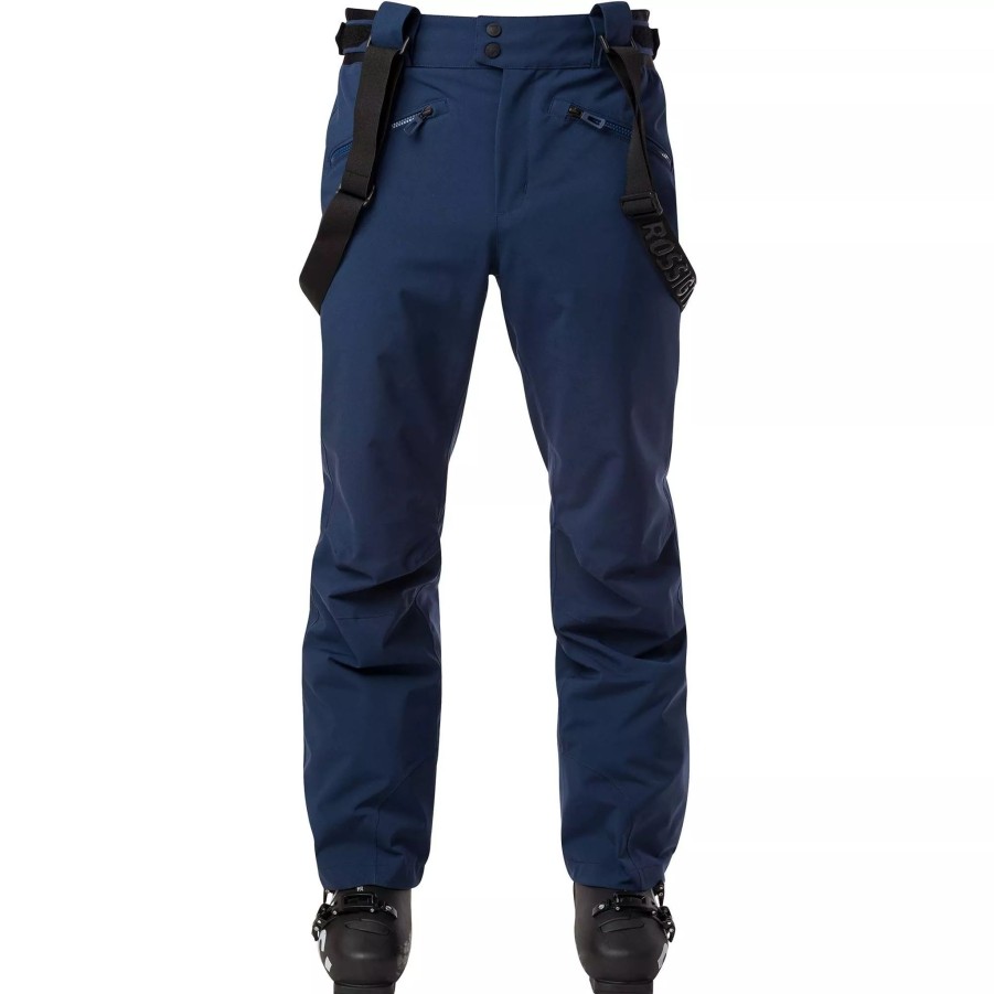 Spodnie Meskie ROSSIGNOL | Meskie Spodnie Rossignol Classique Pant Rlimp15_715 Niebieski