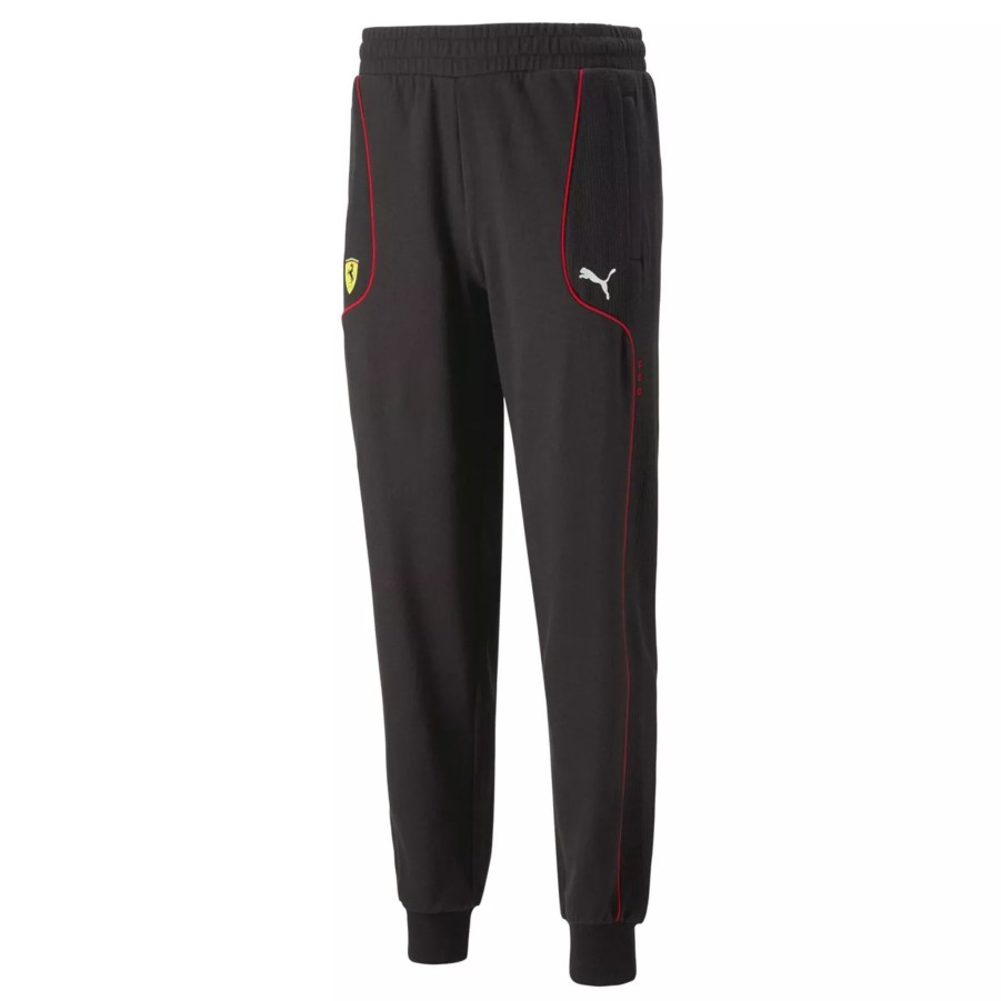 Spodnie Meskie PUMA | Meskie Spodnie Puma Ferrari Race Sweat Pants 53816501 Czarny