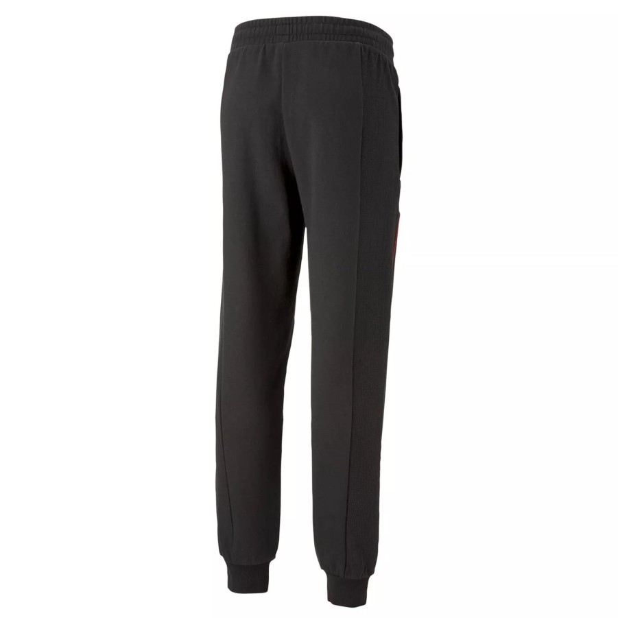 Spodnie Meskie PUMA | Meskie Spodnie Puma Ferrari Race Sweat Pants 53816501 Czarny