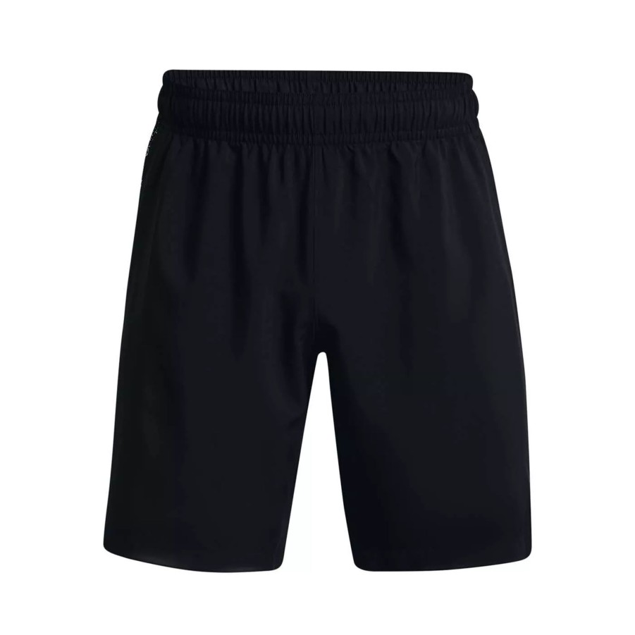 Krotkie Spodenki Meskie UNDER ARMOUR | Meskie Spodenki Under Armour Ua Woven Graphic Shorts 1370388-001 Czarny