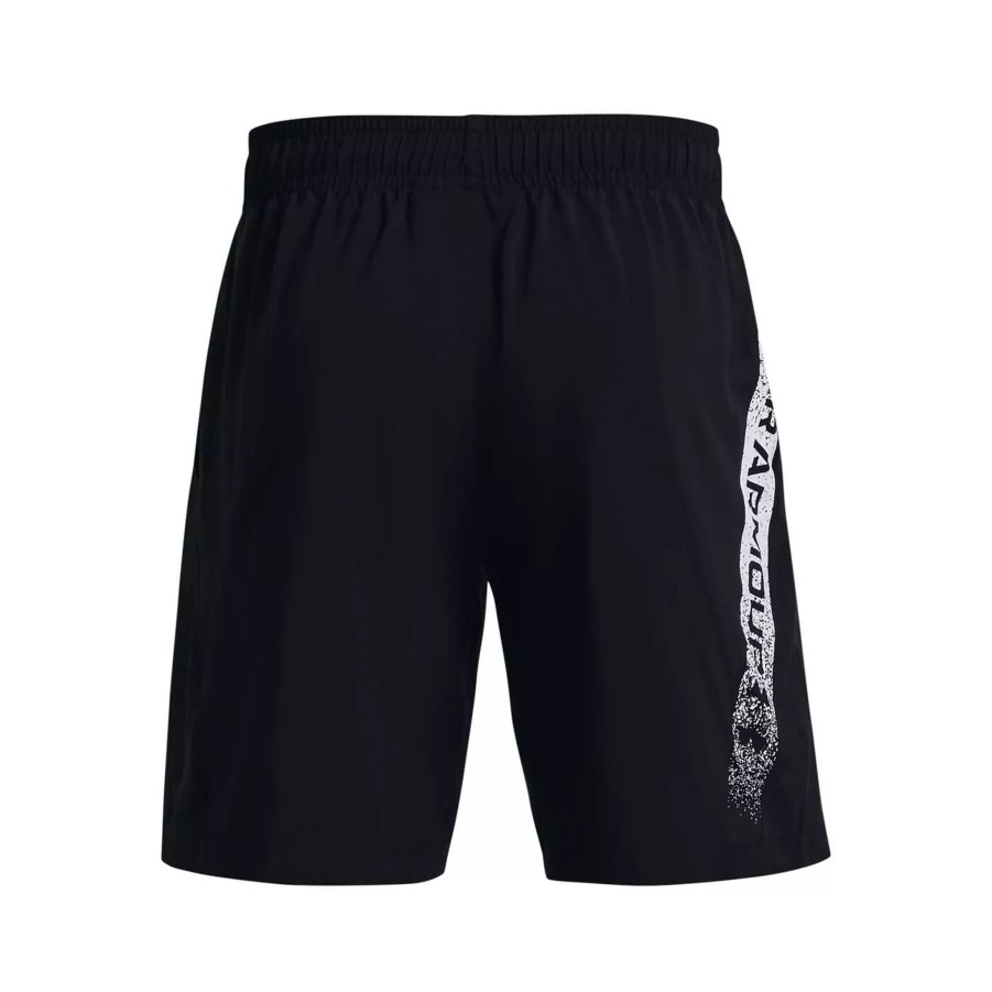 Krotkie Spodenki Meskie UNDER ARMOUR | Meskie Spodenki Under Armour Ua Woven Graphic Shorts 1370388-001 Czarny