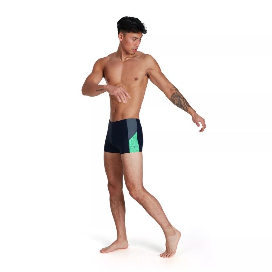 Szorty I Bokserki Kapielowe Meskie SPEEDO | Meskie Bokserki Kapielowe Speedo Dive Asht Am 8-11742H137 Niebieski