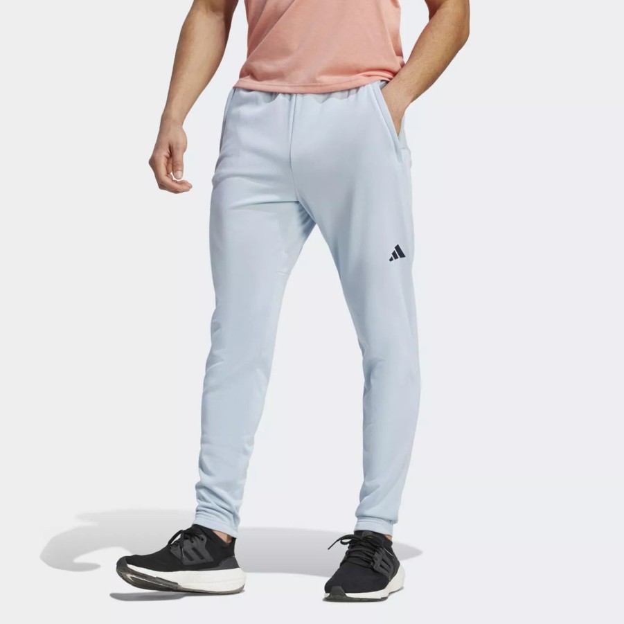 Spodnie Meskie ADIDAS | Meskie Spodnie Adidas Tr-Es+ Pant Hz3111 Niebieski