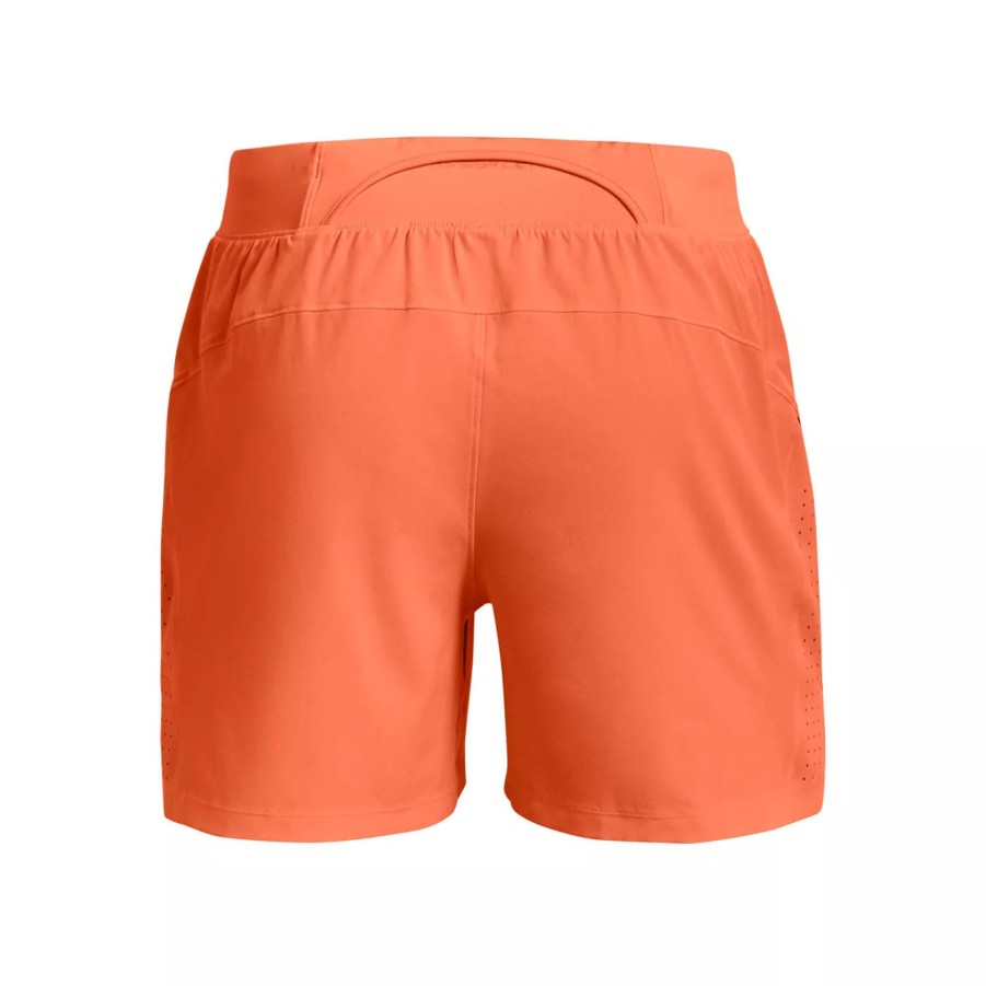 Krotkie Spodenki Meskie UNDER ARMOUR | Meskie Spodenki Under Armour Launch Elite 5'' Short 1376509-866 Pomaranczowy