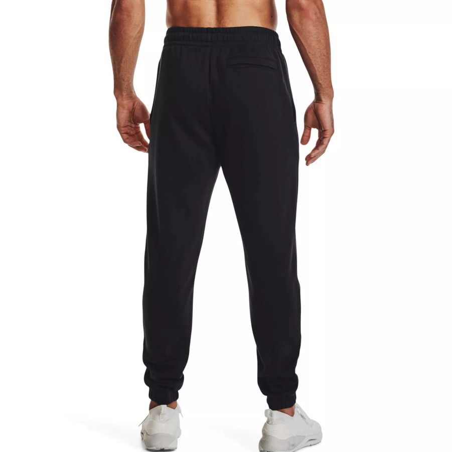 Spodnie Meskie UNDER ARMOUR | Meskie Spodnie Under Armour Ua Essential Fleece Jogger 1373882-001 Czarny