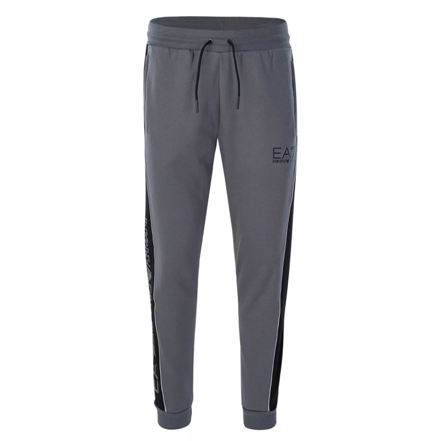 Spodnie Meskie EA7 EMPORIO ARMANI | Meskie Spodnie Ea7 Emporio Armani Train Athletic Colour Block M Pants Br 6Rpp64Pj07Z1977 Szary