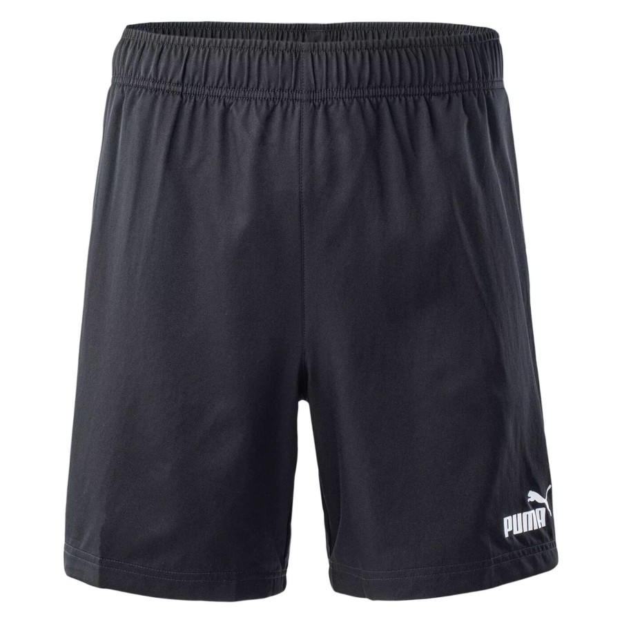 Krotkie Spodenki Meskie PUMA | Meskie Spodenki Puma Active Woven Shorts Puma Black 58939401 Czarny