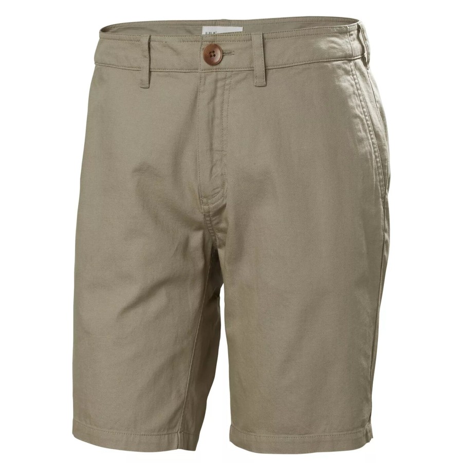 Krotkie Spodenki Meskie HELLY HANSEN | Meskie Spodenki Helly Hansen Dock Shorts 10" 34275_757 Brazowy