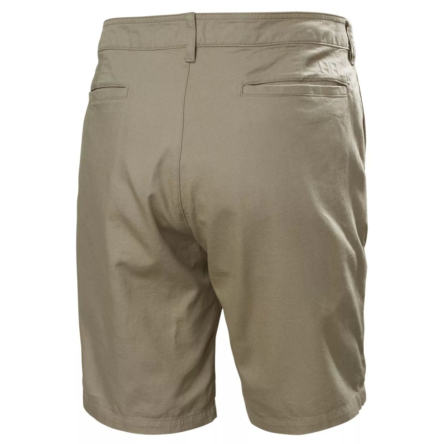 Krotkie Spodenki Meskie HELLY HANSEN | Meskie Spodenki Helly Hansen Dock Shorts 10" 34275_757 Brazowy