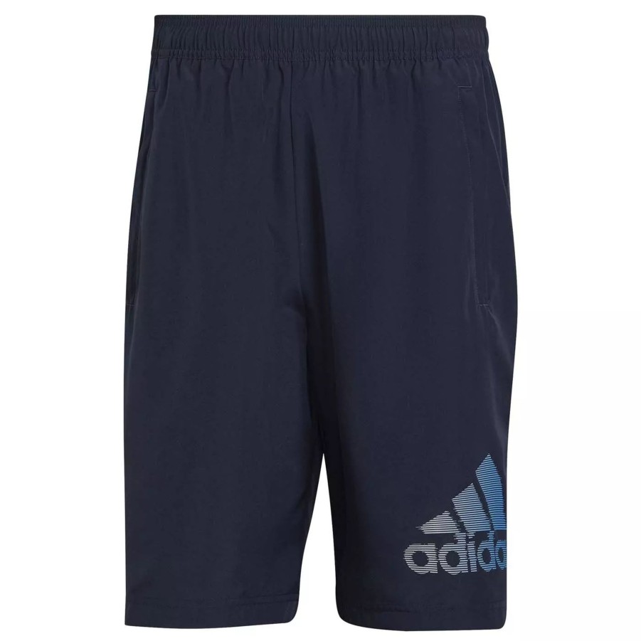 Krotkie Spodenki Meskie ADIDAS | Meskie Spodenki Adidas D2M Logo Short Hf7202 Czarny