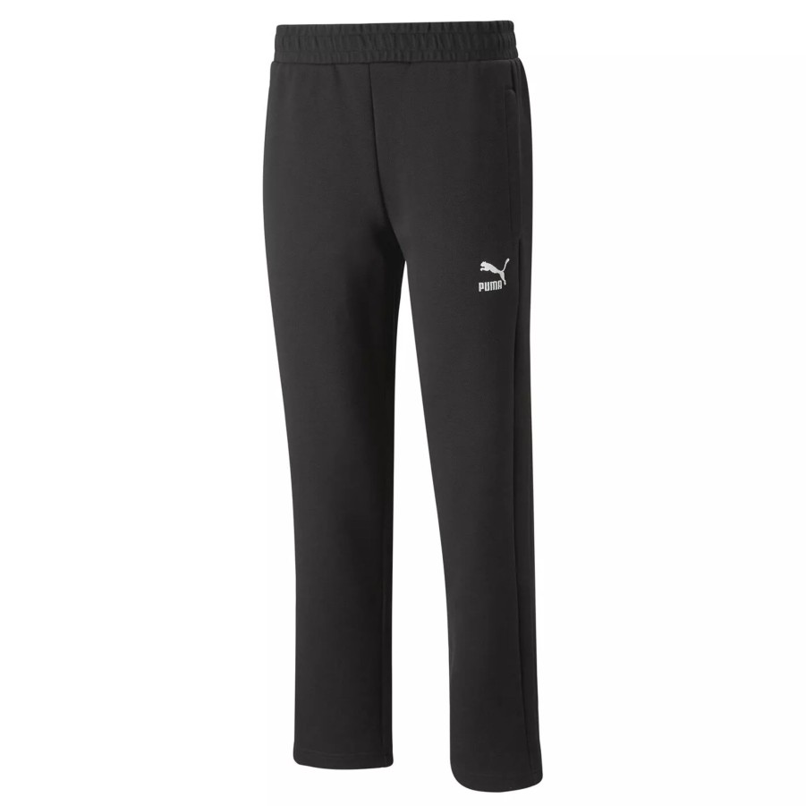 Spodnie Meskie PUMA | Meskie Spodnie Puma T7 Track Pants Dk 53819901 Czarny