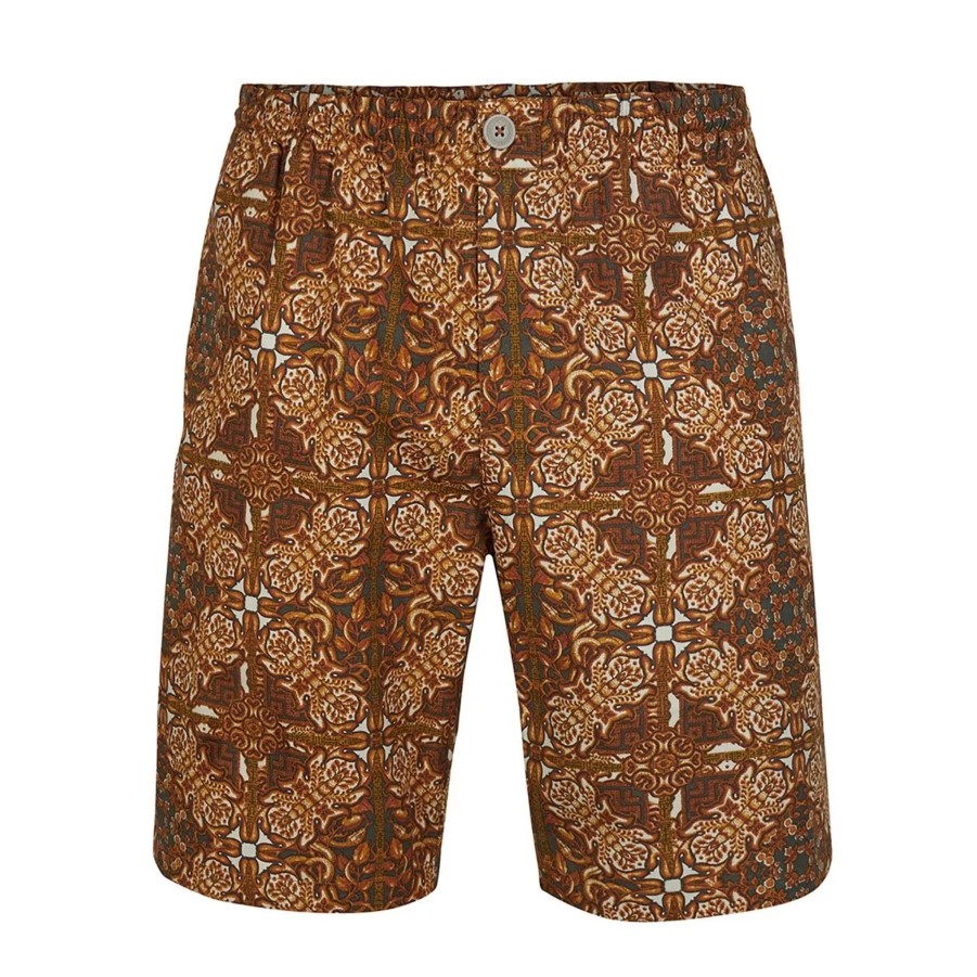 Krotkie Spodenki Meskie O'NEILL | Meskie Spodenki O'Neill Lm Lombok Shorts 1A2532-2900 Wzor