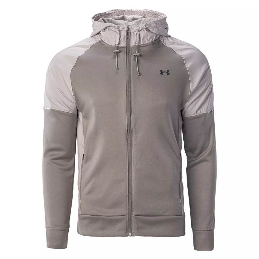 Bluzy Meskie UNDER ARMOUR | Meska Bluza Under Armour Ua Af Storm Fz 1375400-592 Szary