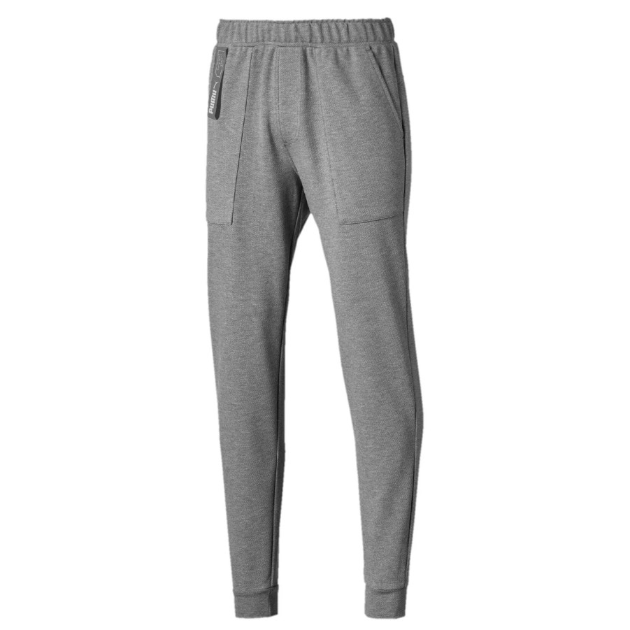 Spodnie Meskie PUMA | Meskie Spodnie Puma Nu-Tility Knit Pant 58038703 Szary