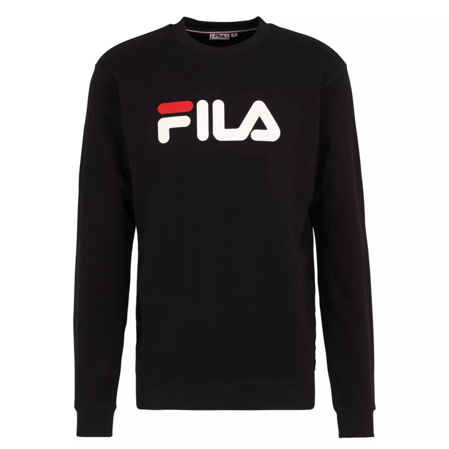 Bluzy Meskie FILA | Bluza Fila Barbian Fau0066-80010 Czarny