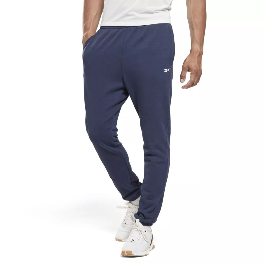 Spodnie Meskie REEBOK | Meskie Spodnie Reebok Train Ft Pant Ht1679 Granatowy