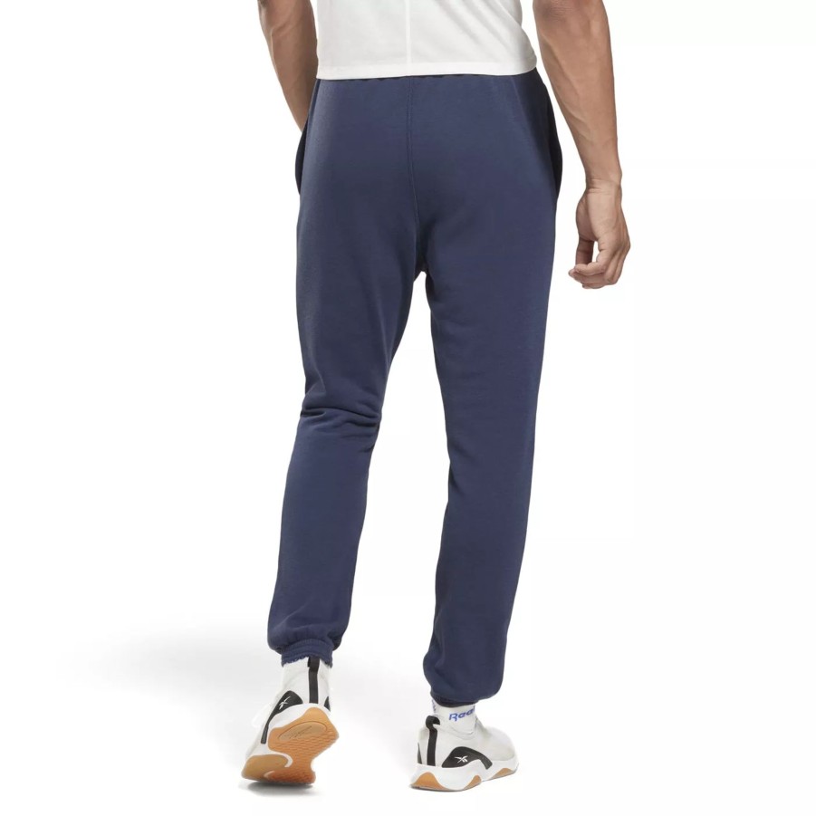 Spodnie Meskie REEBOK | Meskie Spodnie Reebok Train Ft Pant Ht1679 Granatowy