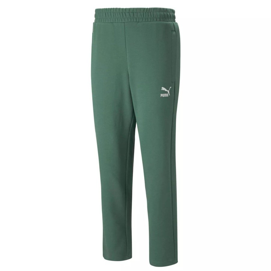 Spodnie Meskie PUMA | Meskie Spodnie Puma T7 Track Pants Dk 53819937 Zielony