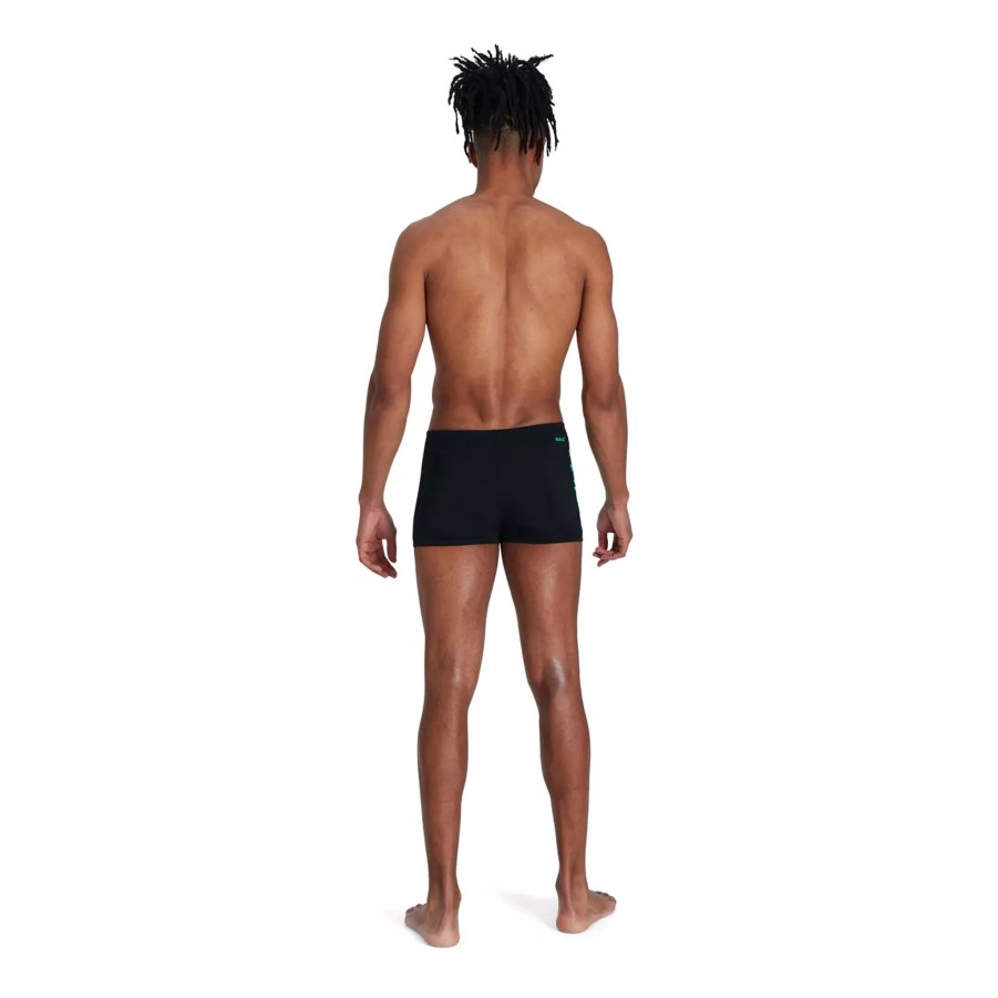 Szorty I Bokserki Kapielowe Meskie SPEEDO | Meskie Bokserki Kapielowe Speedo Boom Logo Splice Asht Am 8-128239690 Czarny