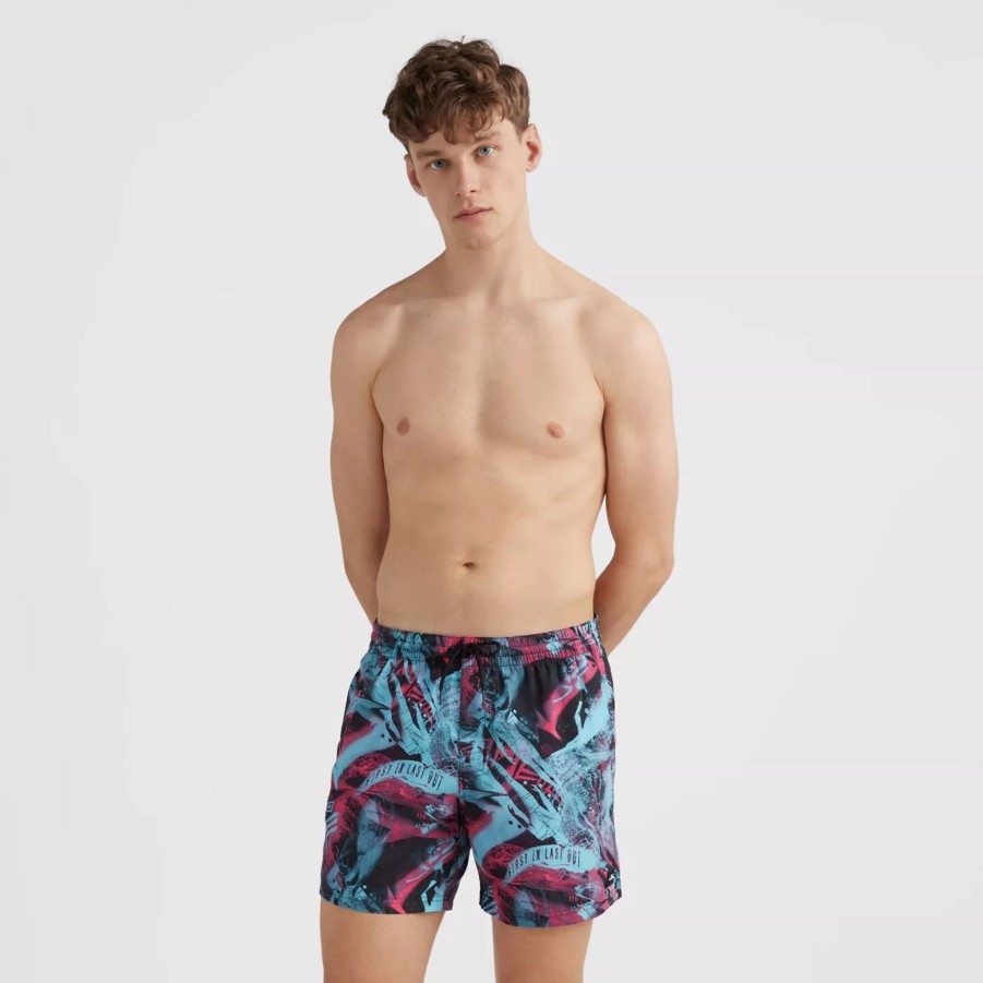 Szorty I Bokserki Kapielowe Meskie O'NEILL | Meskie Szorty O'Neill Cali Crazy 16'' Swim Shorts 2800083-39038 Wielokolorowy