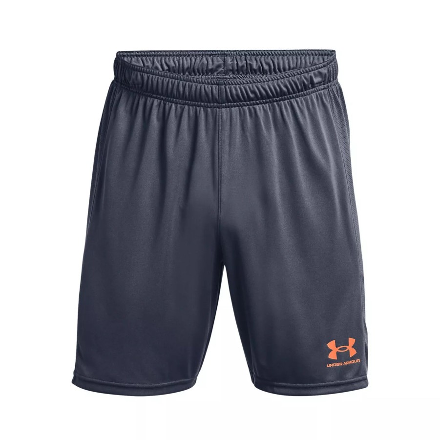 Krotkie Spodenki Meskie UNDER ARMOUR | Meskie Spodenki Under Armour Challenger Knit Short 1365416-045 Szary