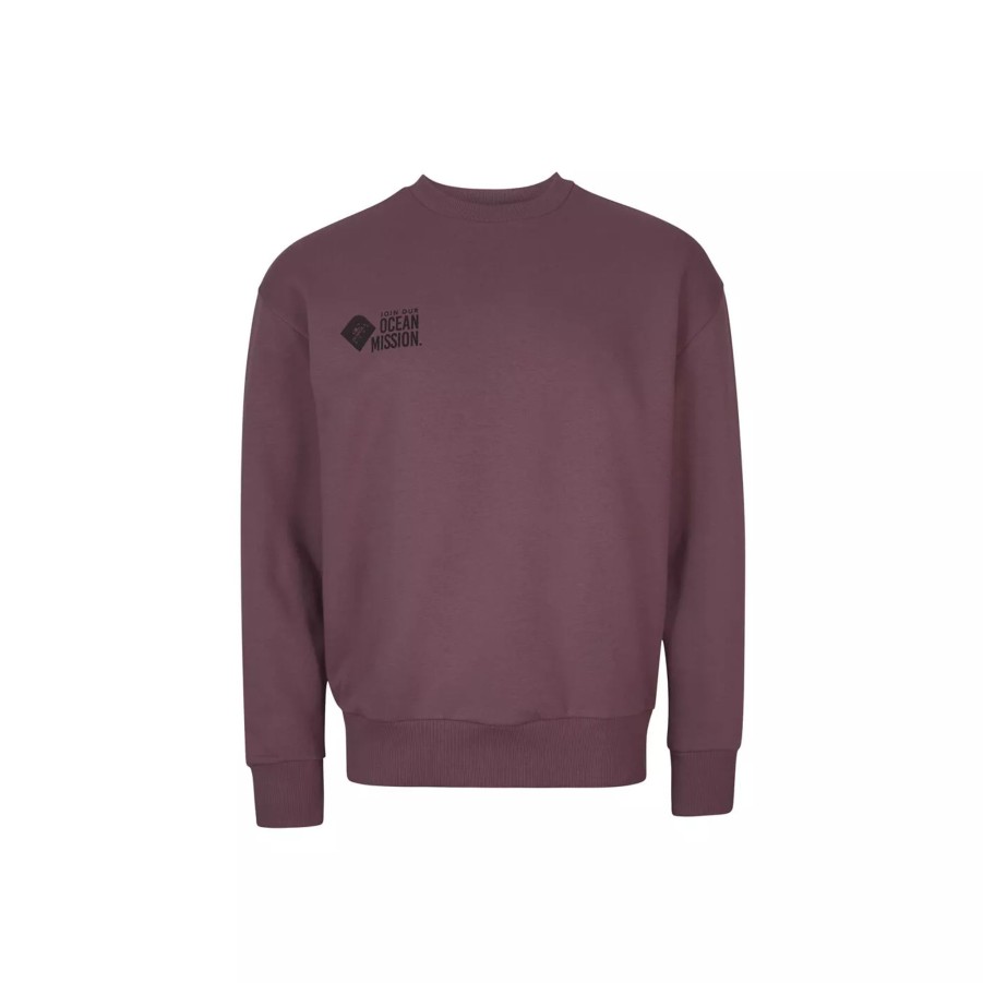 Bluzy Meskie O'NEILL | Meska Bluza O'Neill Atlantic Sweat Crew 2750033-13013 Bordowy