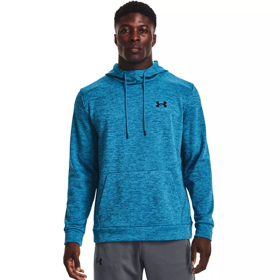 Bluzy Meskie UNDER ARMOUR | Meska Bluza Under Armour Ua Armour Fleece Twist Hd 1373354-419 Niebieski