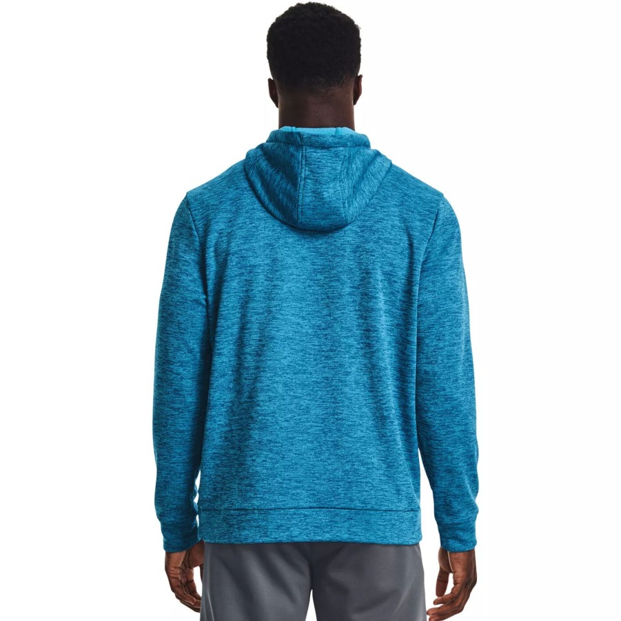 Bluzy Meskie UNDER ARMOUR | Meska Bluza Under Armour Ua Armour Fleece Twist Hd 1373354-419 Niebieski