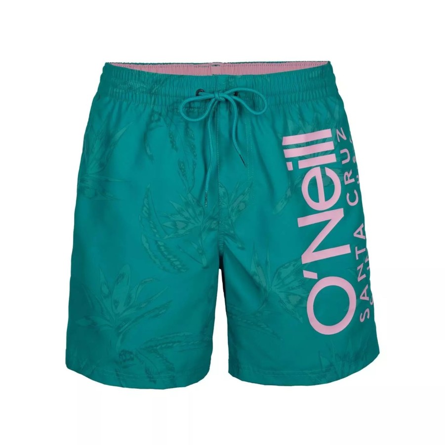 Szorty I Bokserki Kapielowe Meskie O'NEILL | Meskie Szorty O'Neill Cali Floral Shorts 2800045-35013 Niebieski