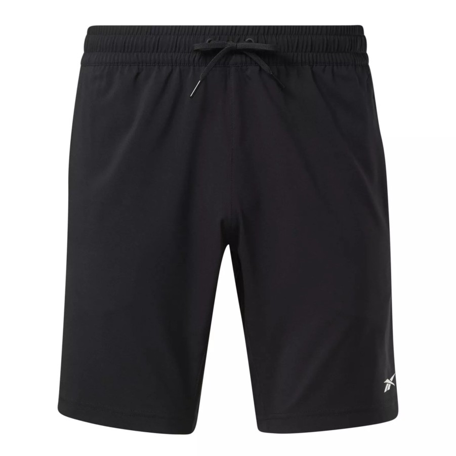 Krotkie Spodenki Meskie REEBOK | Meskie Spodenki Reebok Wor Woven Short Gu0789 Czarny