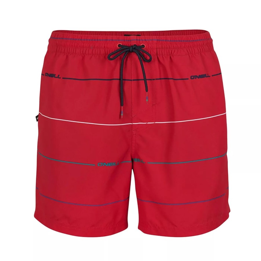 Szorty I Bokserki Kapielowe Meskie O'NEILL | Meskie Szorty O'Neill Pm Contourz Shorts 1A3224-3900 Czerwony