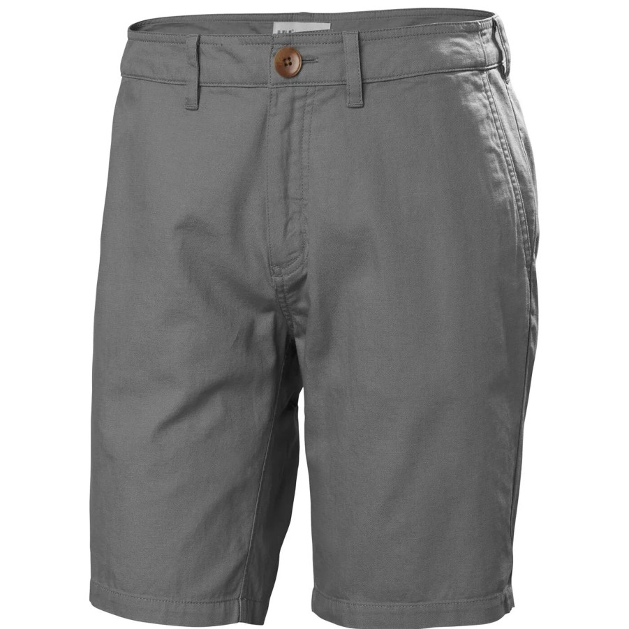 Krotkie Spodenki Meskie HELLY HANSEN | Meskie Spodenki Helly Hansen Dock Shorts 10" 34275_971 Szary