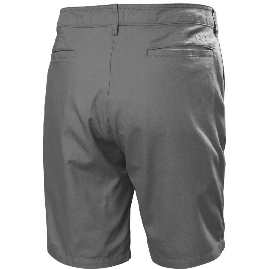 Krotkie Spodenki Meskie HELLY HANSEN | Meskie Spodenki Helly Hansen Dock Shorts 10" 34275_971 Szary