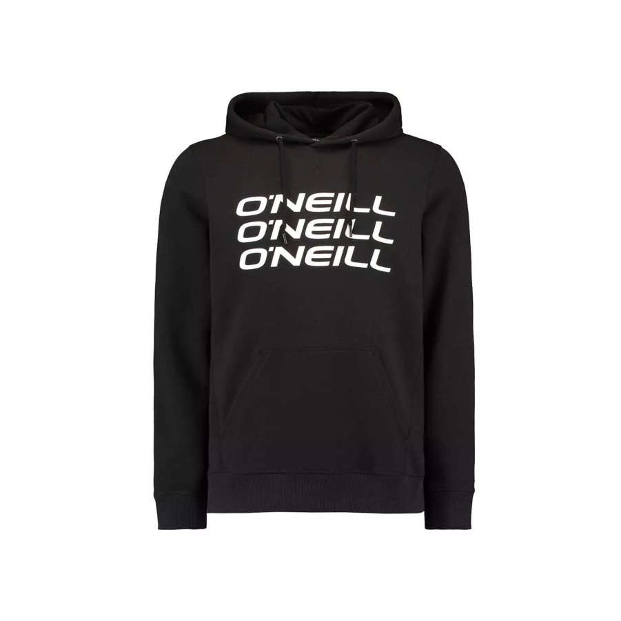 Bluzy Meskie O'NEILL | Meska Bluza O'Neill Triple Stack Hoodie N01403-9010 Czarny