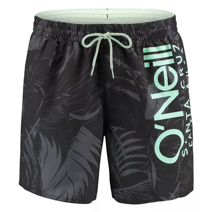 Szorty I Bokserki Kapielowe Meskie O'NEILL | Meskie Szorty O'Neill Pm Cali Floral Shorts 0A3228-9900 Czarny